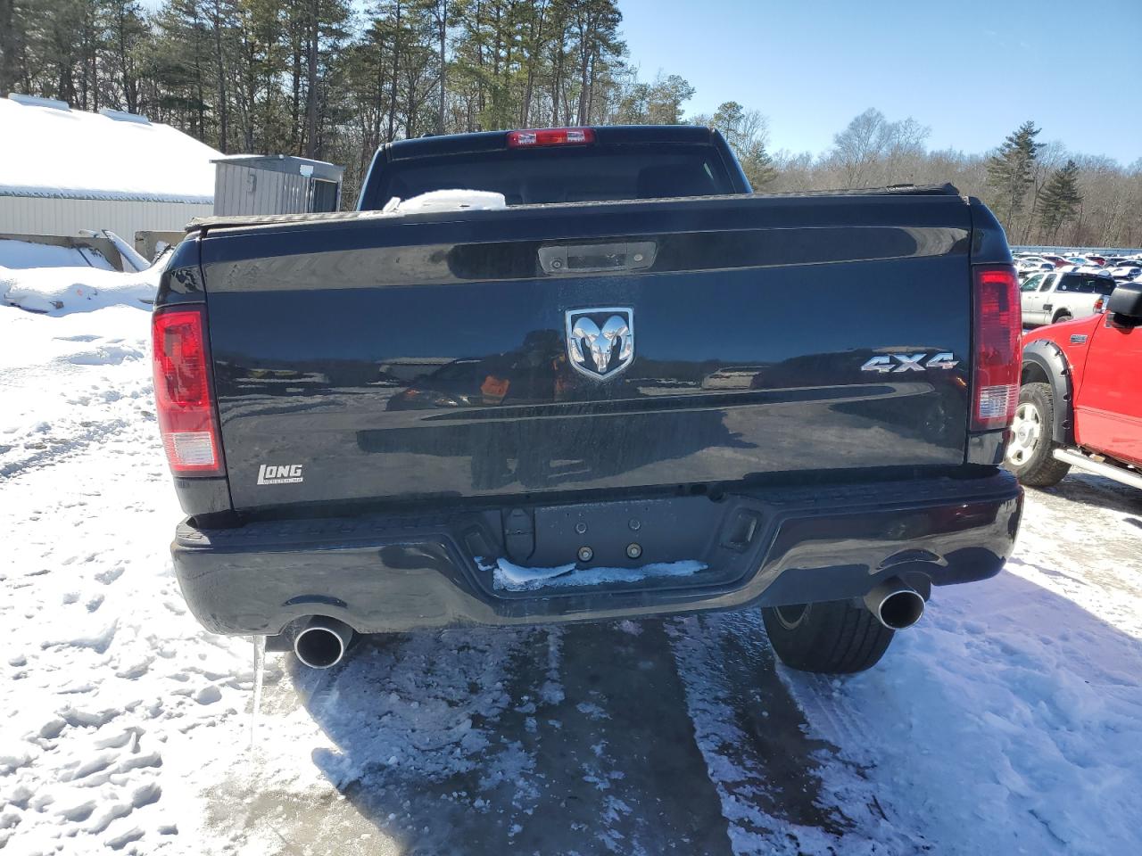 2014 RAM 1500 VIN 1C6RR7KT6ES331391 Copart auction photo, undercarriage / front end damage thumbnail 6