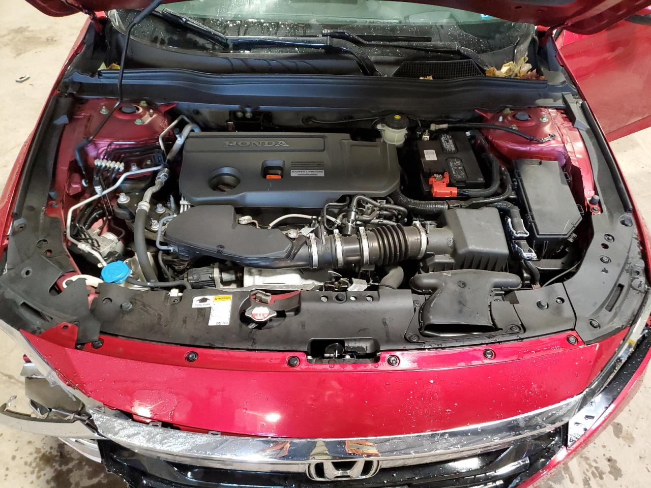 2018 Honda Accord VIN 1HGCV2F90JA015529 Copart auction photo, all over damage thumbnail 11