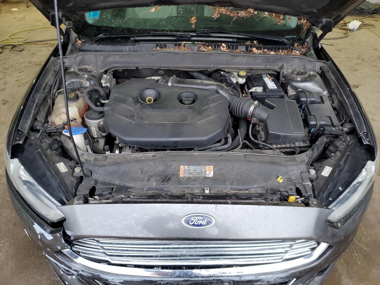 2016 Ford Fusion VIN 3FA6P0K97GR149118 Copart auction photo, rear end / front end damage thumbnail 11