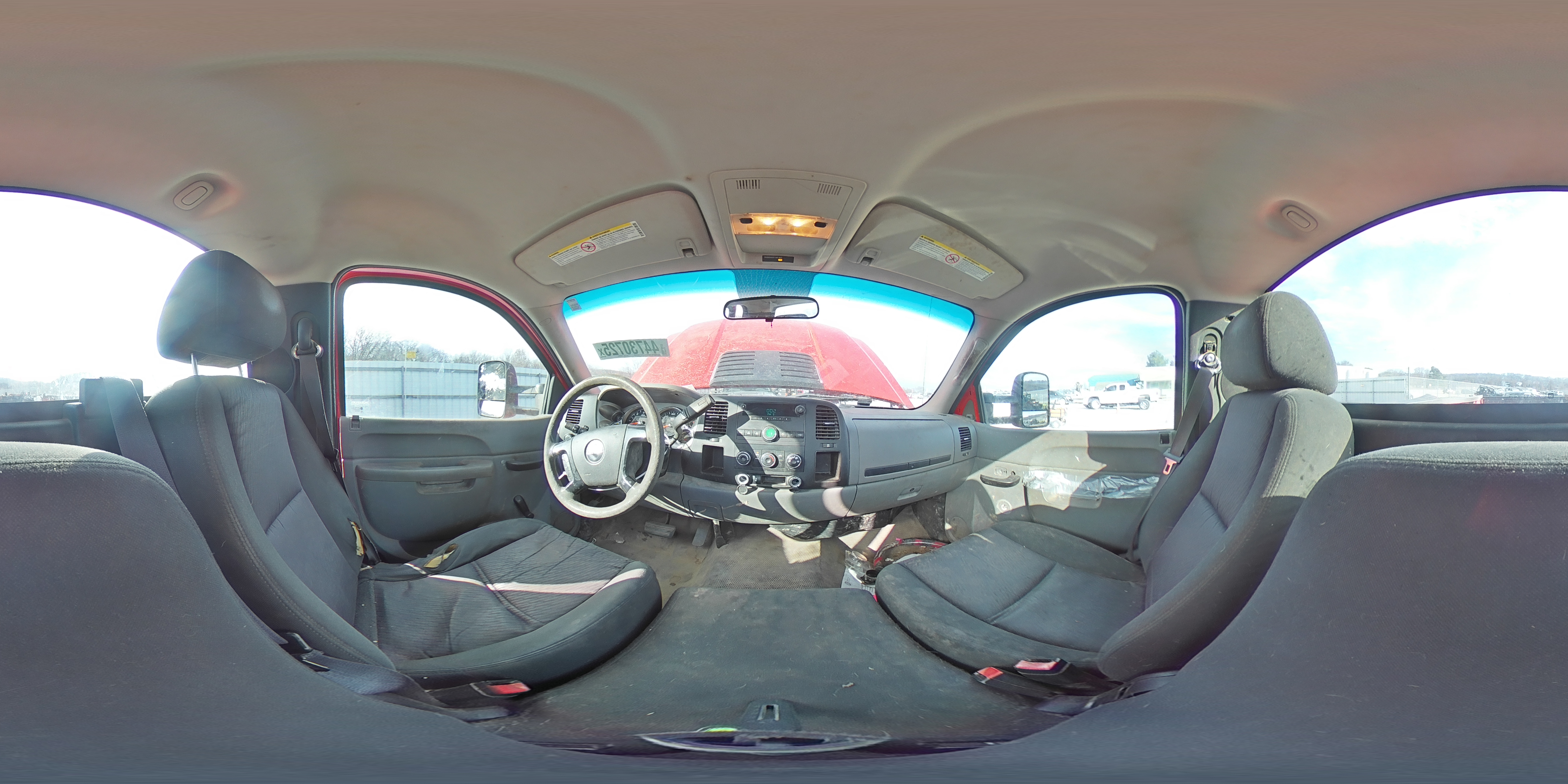2014 GMC Sierra VIN 1GT01ZCG3EF107980 Copart auction photo, rear end / side damage thumbnail 13