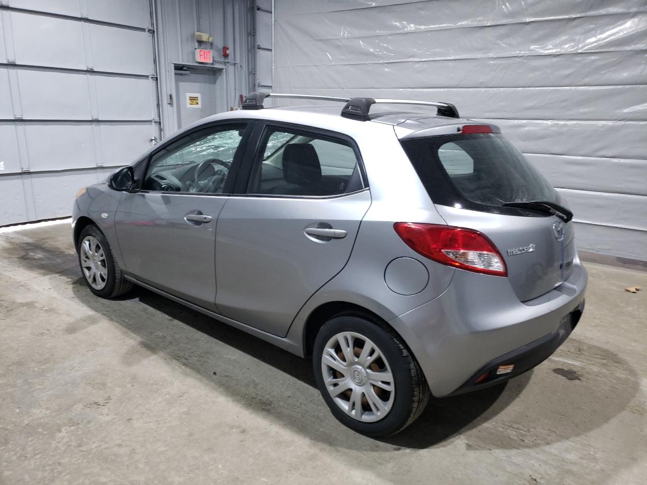 2014 Mazda 2 VIN JM1DE1KZ8E0174913 Copart auction photo, front end / side damage thumbnail 2