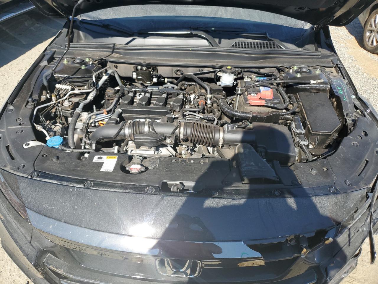 2022 Honda Accord VIN 1HGCV1F32NA048236 Copart auction photo, front end damage thumbnail 11