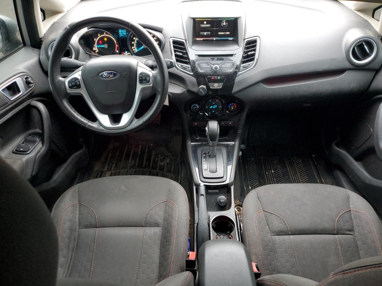 2015 Ford Fiesta VIN 3FADP4EJ8FM112546 Copart auction photo, front end / side damage thumbnail 8