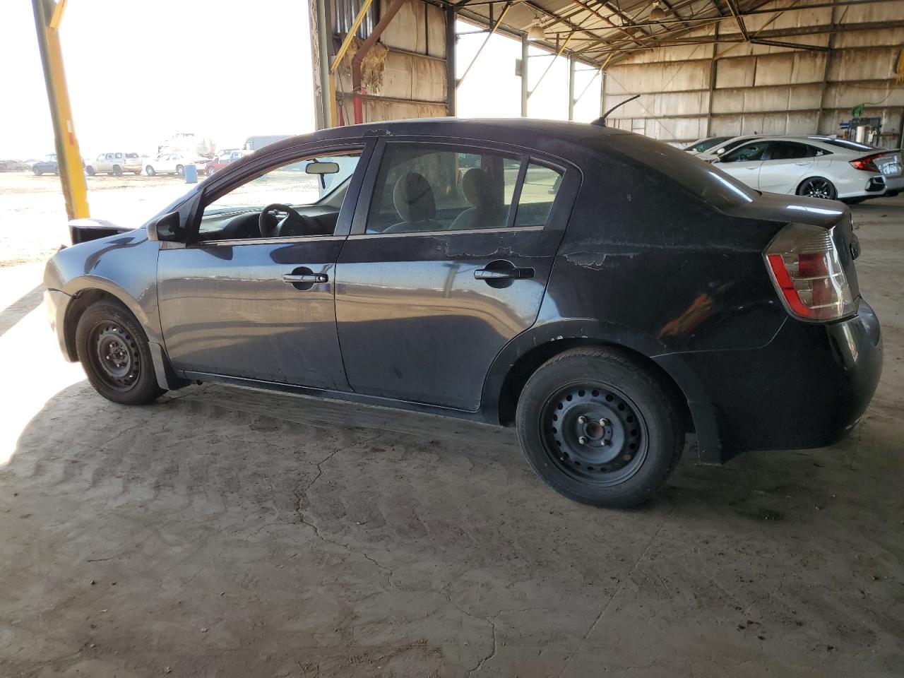 2007 Nissan Sentra VIN 3N1AB61E47L673420 Copart auction photo, front end / side damage thumbnail 2