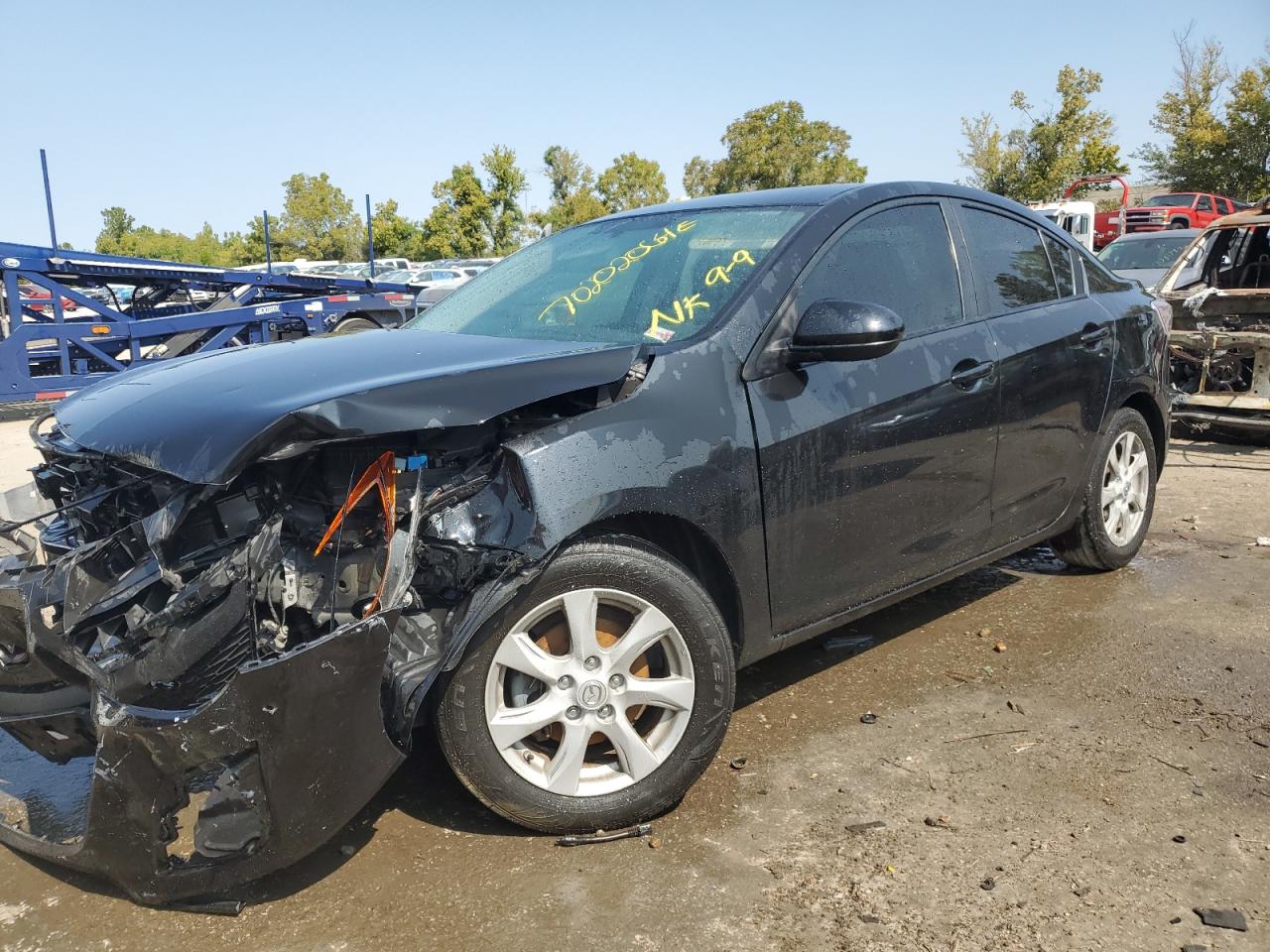 2011 Mazda 3 VIN JM1BL1VF7B1431435