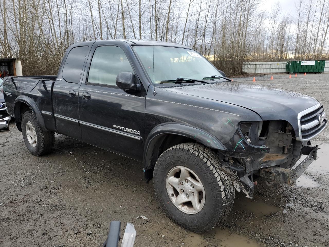 2000 Toyota Tundra VIN 5TBBT4817YS010739 Copart auction photo, front end damage thumbnail 4