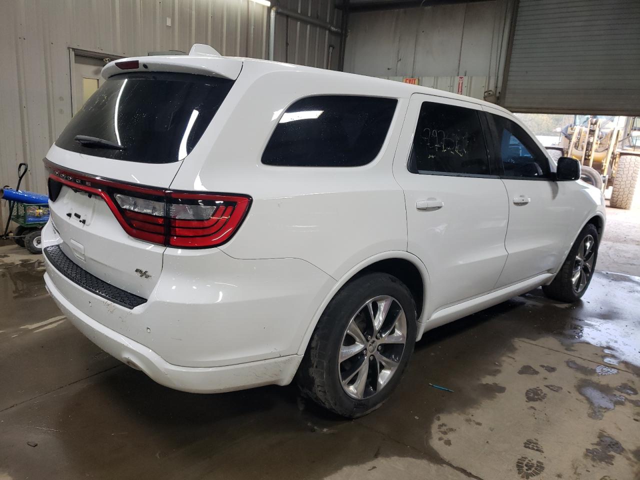2014 Dodge Durango VIN 1C4SDJCT7EC406033 Copart auction photo, side damage thumbnail 3
