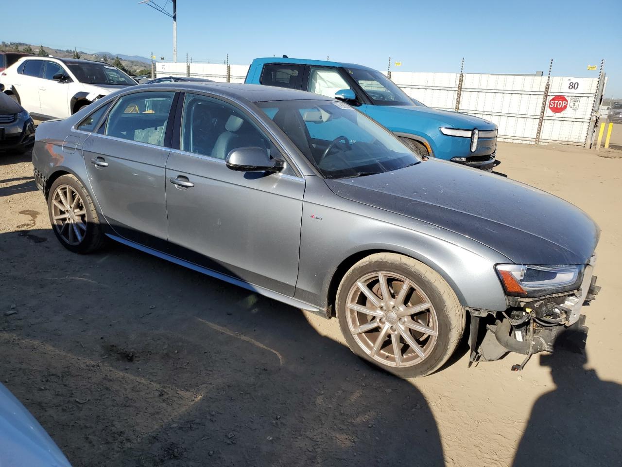 2016 Audi A4 VIN WAUFFAFL9GN016742 Copart auction photo, front end / rear end damage thumbnail 4