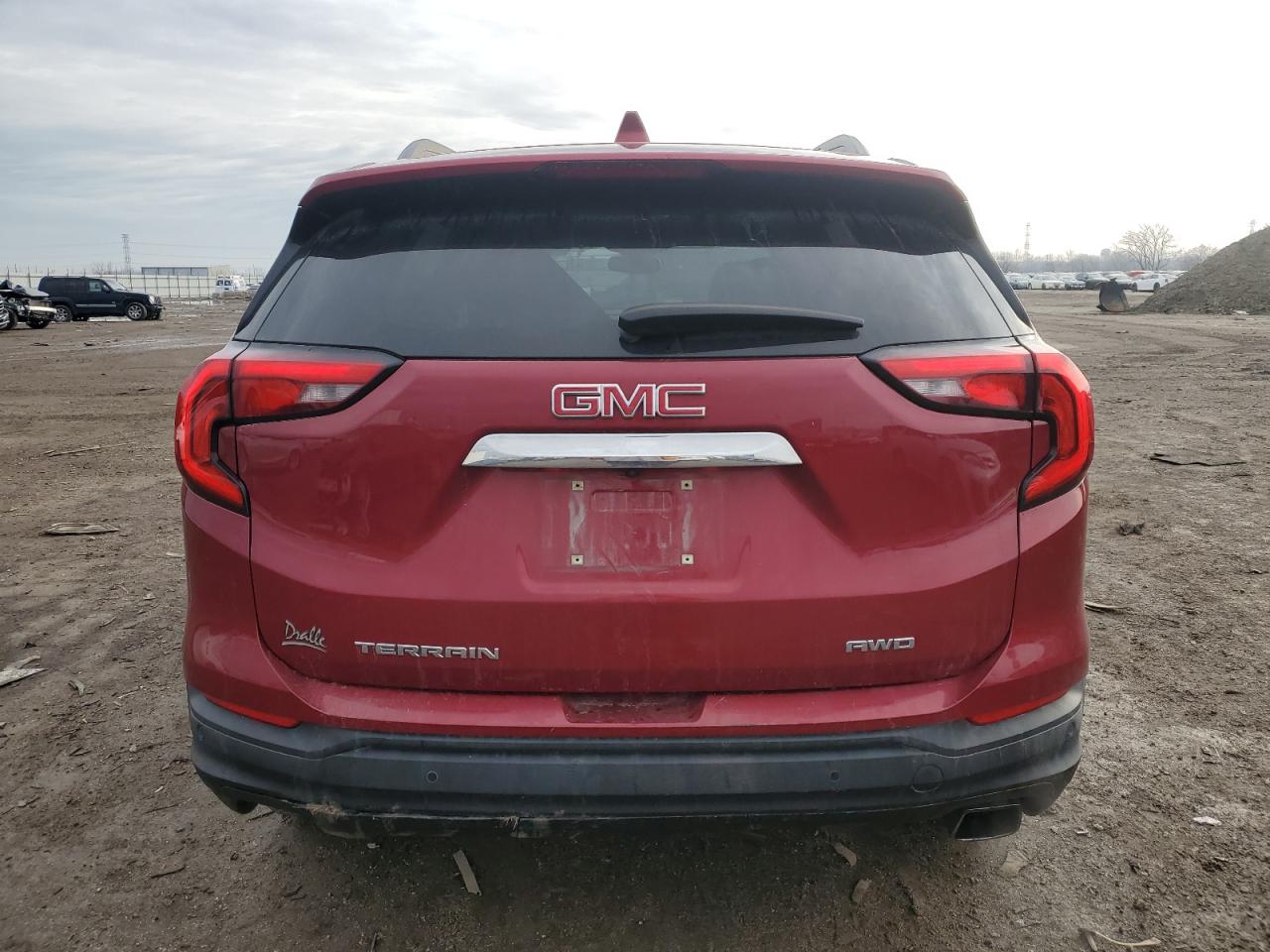 2018 GMC Terrain VIN 3GKALTEX1JL144751 Copart auction photo, front end damage thumbnail 6
