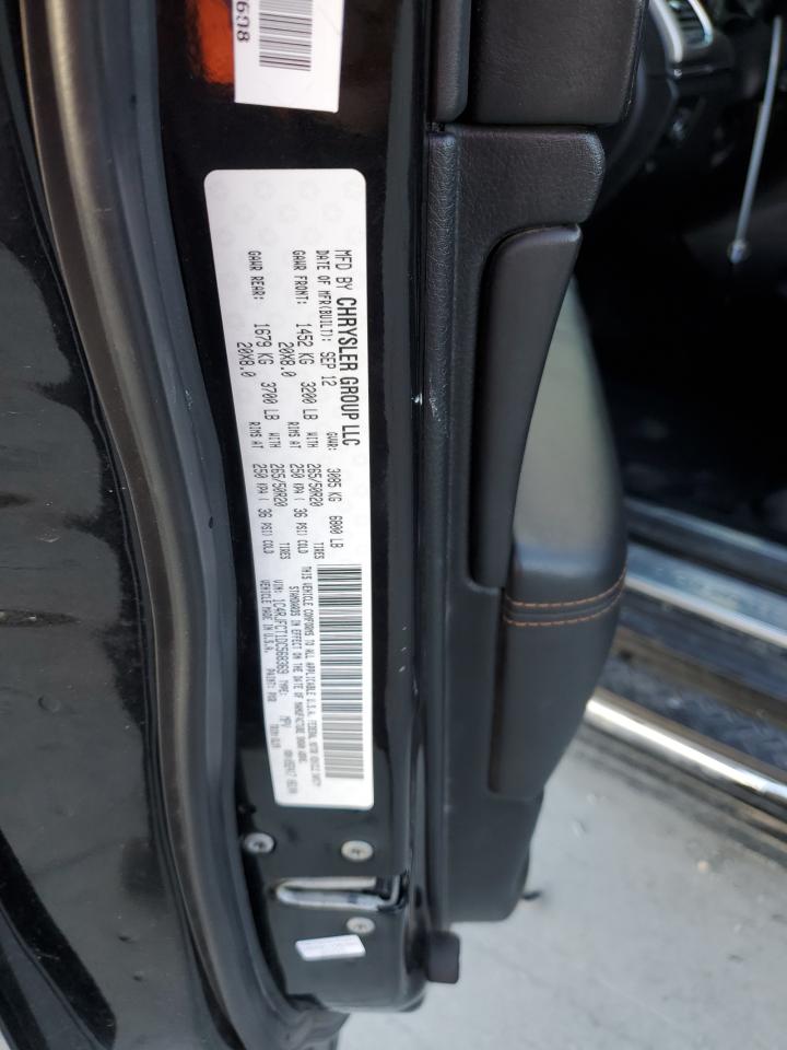2013 Jeep Grand Cherokee VIN 1C4RJFCT1DC568369 Copart auction photo, front end damage thumbnail 14