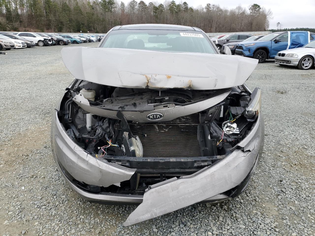 2012 KIA Optima VIN 5XXGN4A73CG072865 Copart auction photo, all over damage thumbnail 5