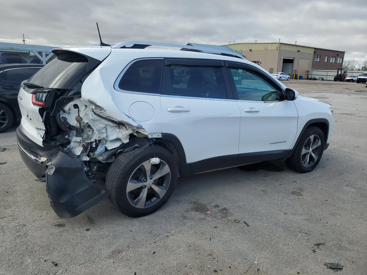 2019 Jeep Grand Cherokee VIN 1C4PJMDN7KD489338 Copart auction photo, rear end damage thumbnail 3