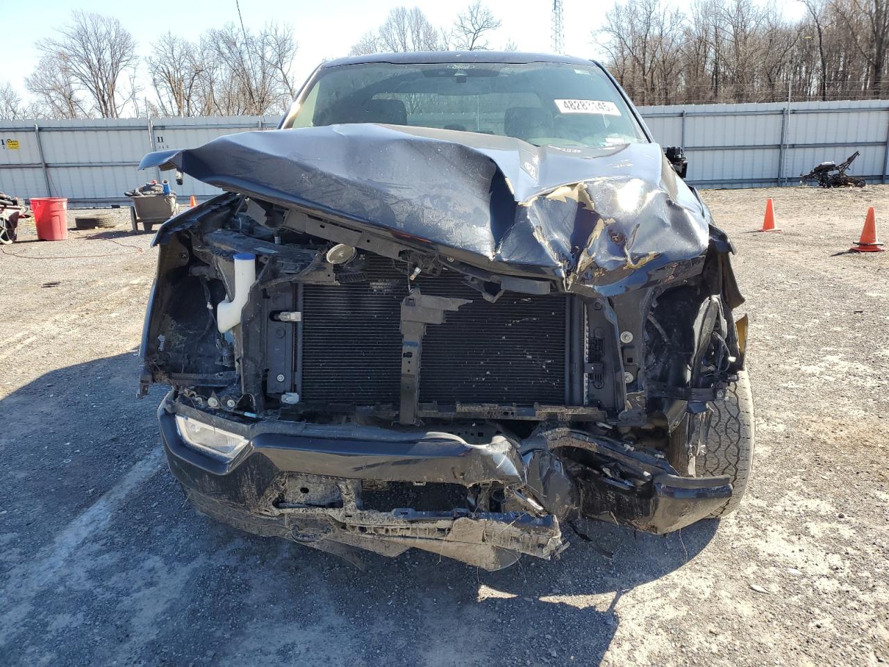 2021 Ford F-150 VIN 1FTEW1EB1MKD43818 Copart auction photo, front end damage thumbnail 5
