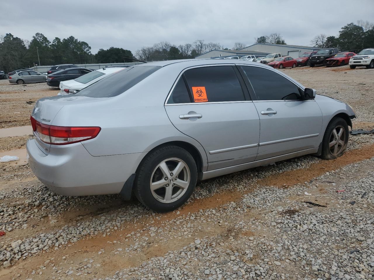 2004 Honda Accord VIN 1HGCM566X4A158373 Copart auction photo, front end damage thumbnail 3