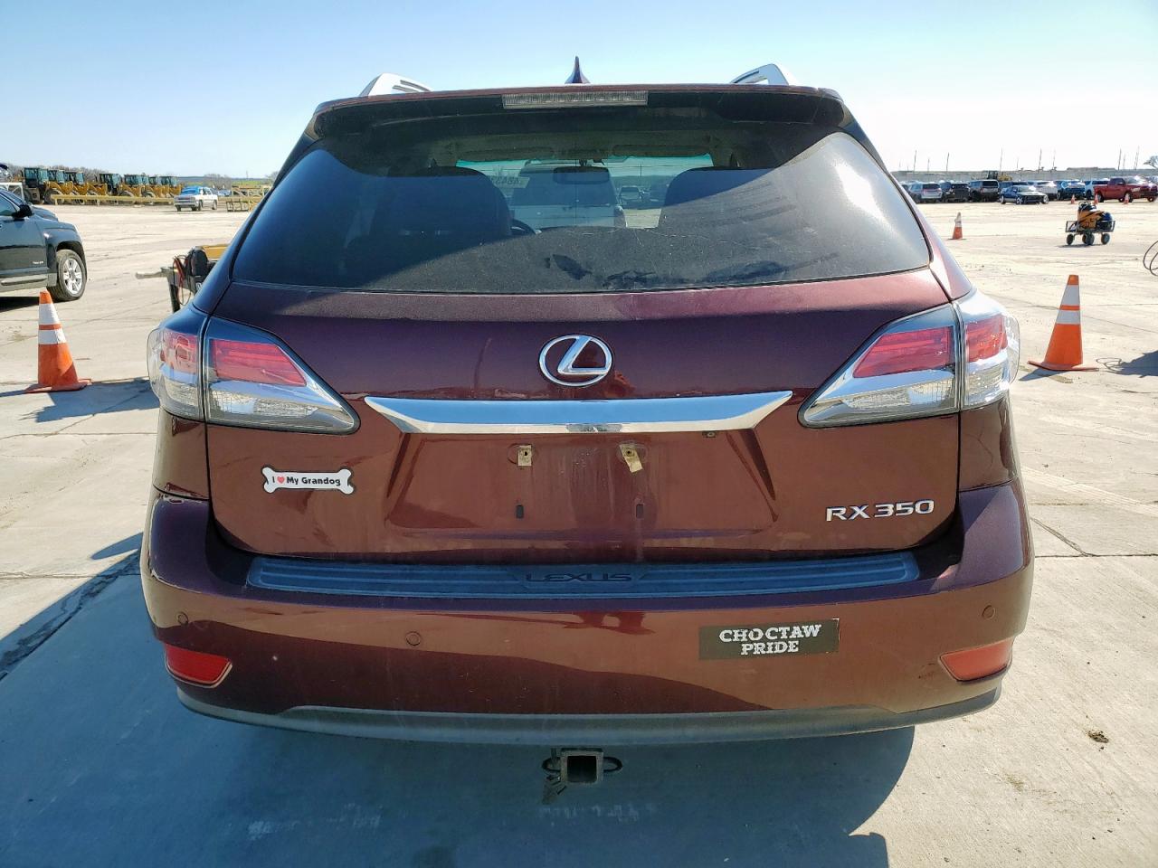 2015 Lexus RX VIN 2T2BK1BA8FC337413 Copart auction photo, front end damage thumbnail 6
