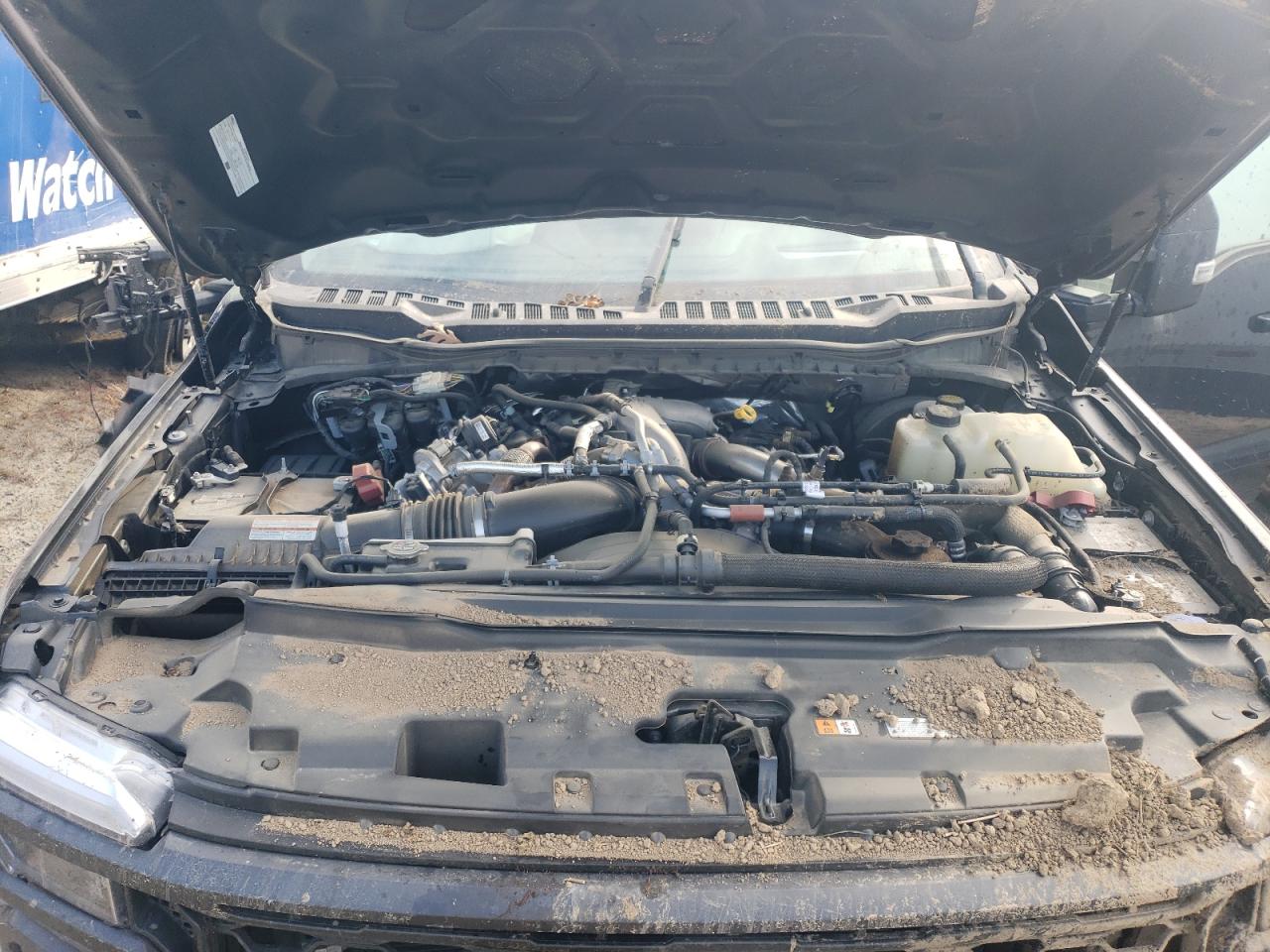 2023 Ford F250 VIN 1FT8W2BM4PEE13095 Copart auction photo, front end / all over damage thumbnail 11