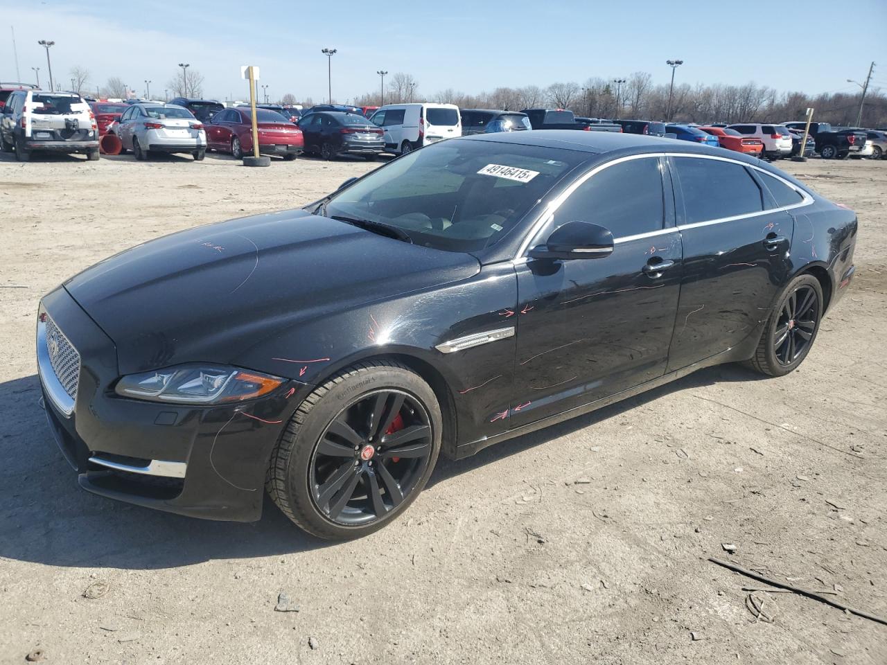 2016 Jaguar XJ VIN SAJWJ2GD9G8W02968 - Copart auction photo
