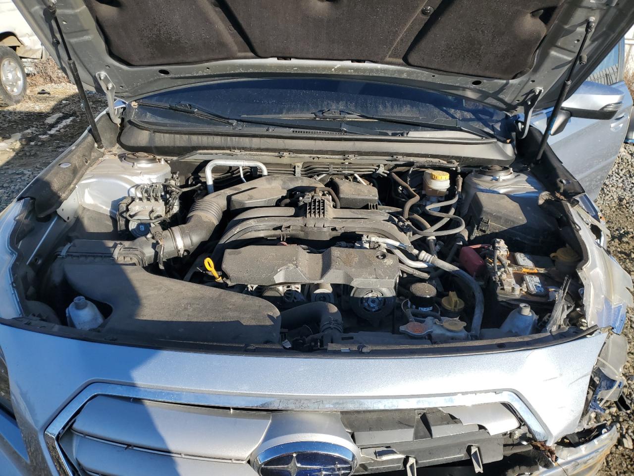 2017 Subaru Legacy VIN 4S3BNAH65H3036852 Copart auction photo, front end / side damage thumbnail 11