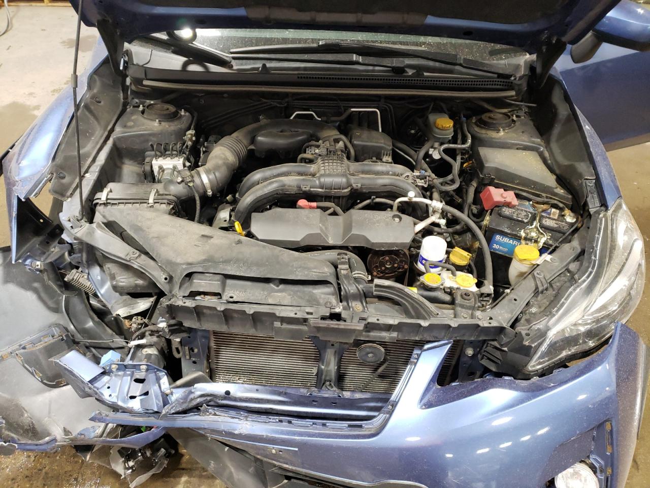 2016 Subaru XV VIN JF2GPABC6G8346235 Copart auction photo, front end damage thumbnail 12
