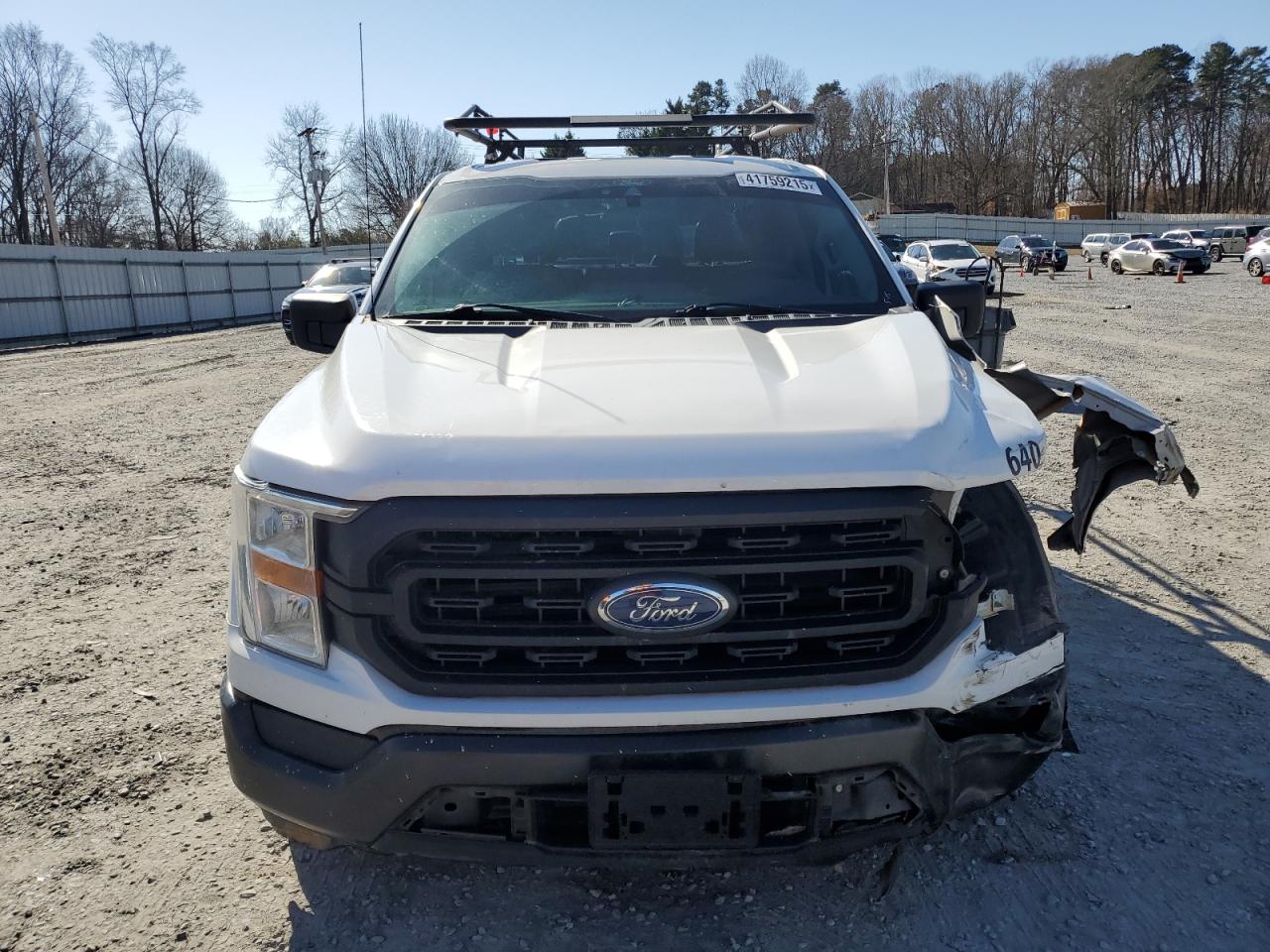 2021 Ford F-150 VIN 1FTEW1CP3MFB03189 Copart auction photo, front end / side damage thumbnail 5