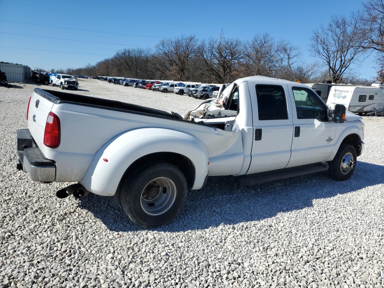 2015 Ford F350 VIN 1FT8W3DT6FEA97742 Copart auction photo, all over damage thumbnail 3