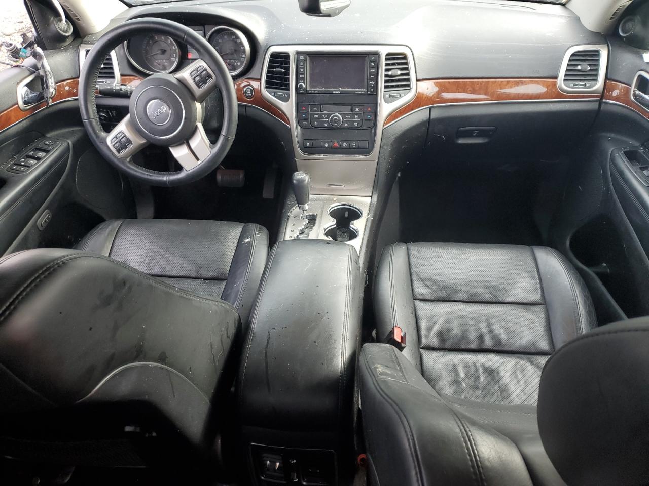 2013 Jeep Grand Cherokee VIN 1C4RJFBG2DC543470 Copart auction photo, all over damage thumbnail 8