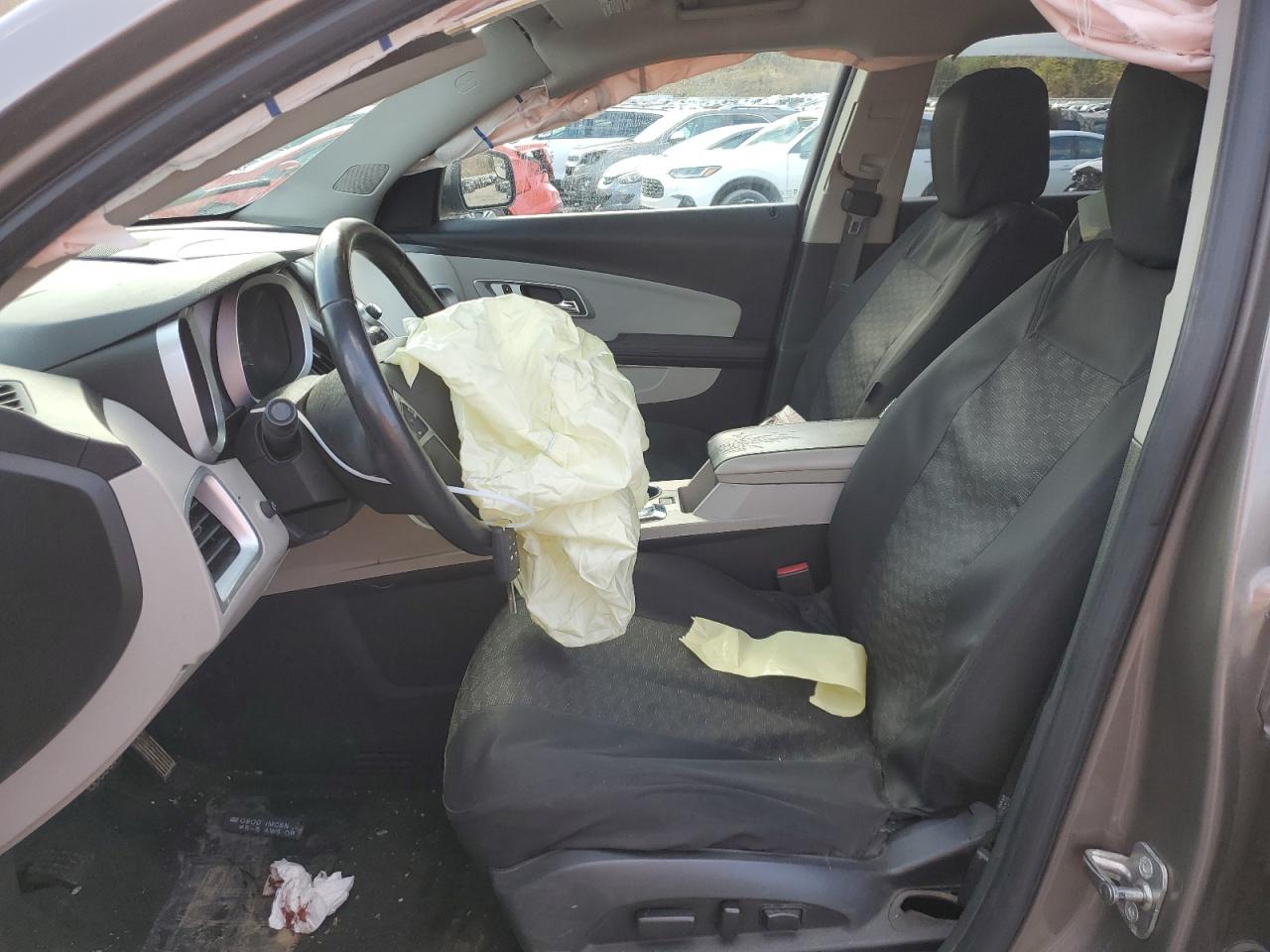 2012 Chevrolet Equinox VIN 2GNFLNE53C6316756 Copart auction photo, front end / side damage thumbnail 7