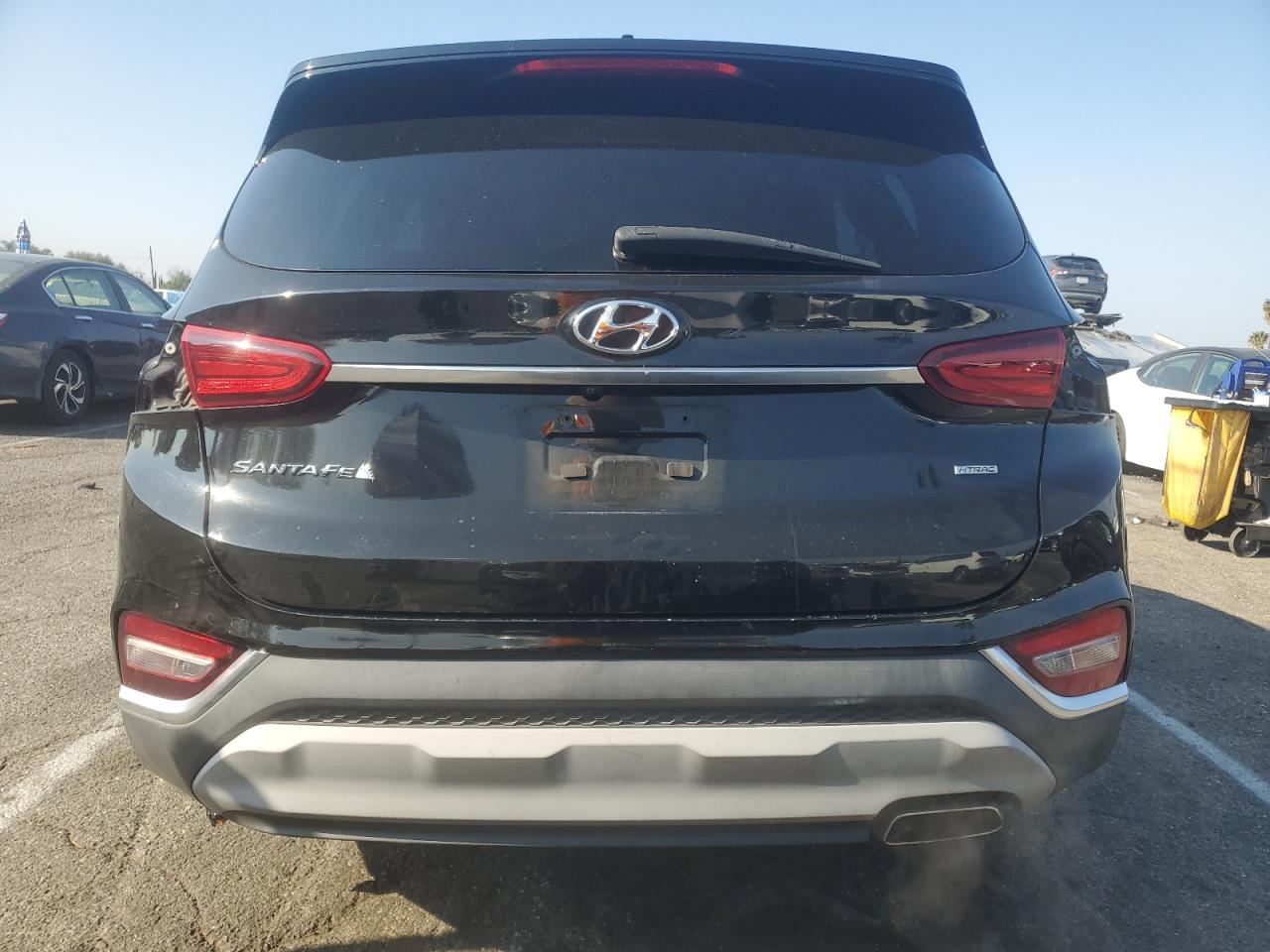 2020 Hyundai Santa Fe VIN 5NMS3CAD4LH138647 Copart auction photo, all over damage thumbnail 6