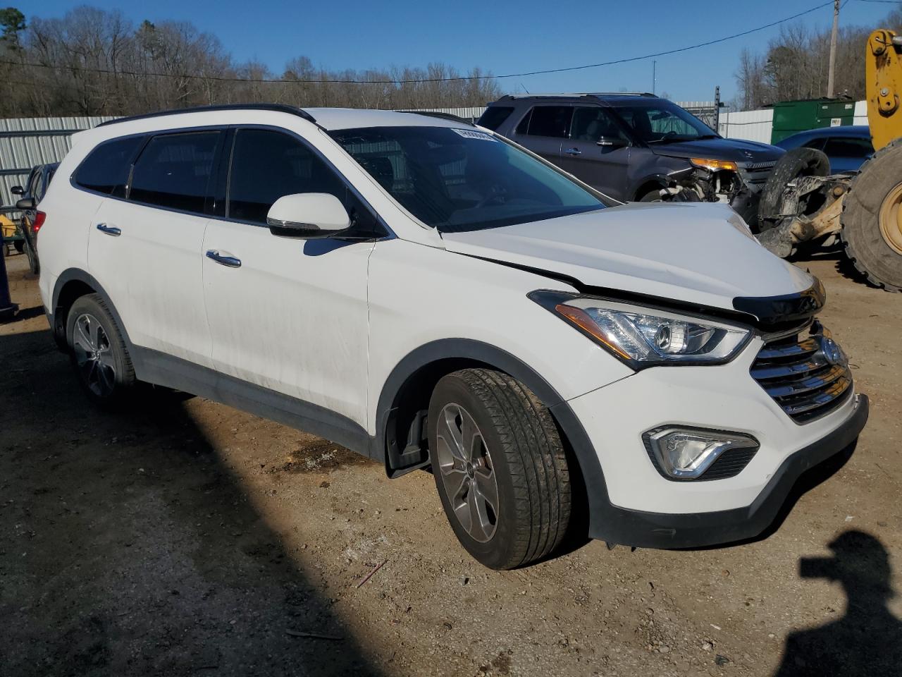 2013 Hyundai Santa Fe VIN KM8SN4HF5DU029286 Copart auction photo, front end damage thumbnail 4