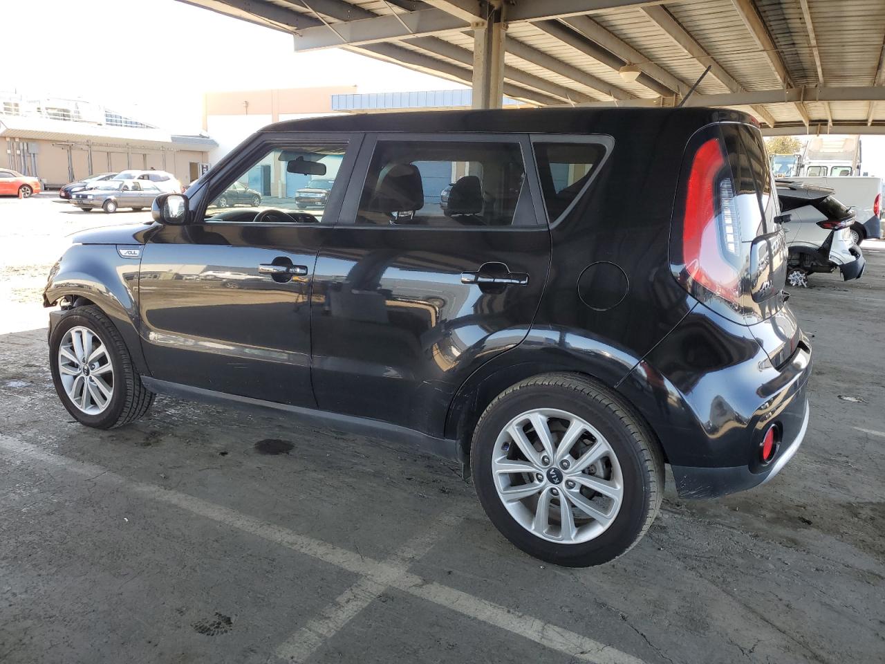 2017 KIA Soul VIN KNDJP3A51H7483206 Copart auction photo, front end damage thumbnail 2