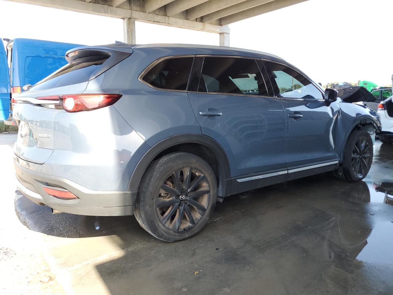2022 Mazda CX-9 VIN JM3TCBDY6N0622584 Copart auction photo, front end / minor dent/scratches damage thumbnail 3