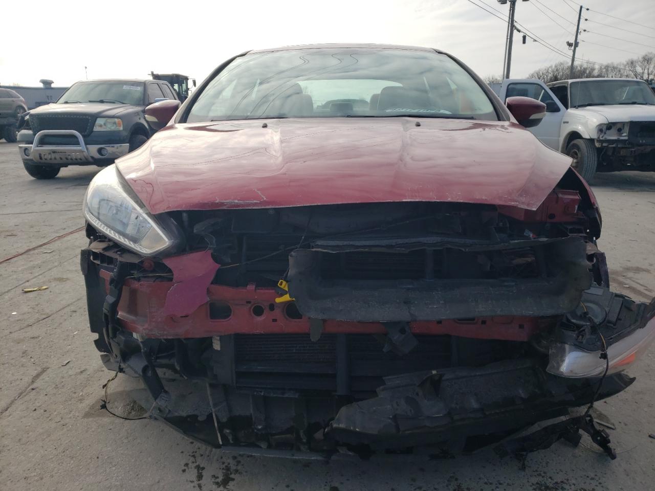 2015 Ford Focus VIN 1FADP3J24FL313015 Copart auction photo, front end damage thumbnail 5
