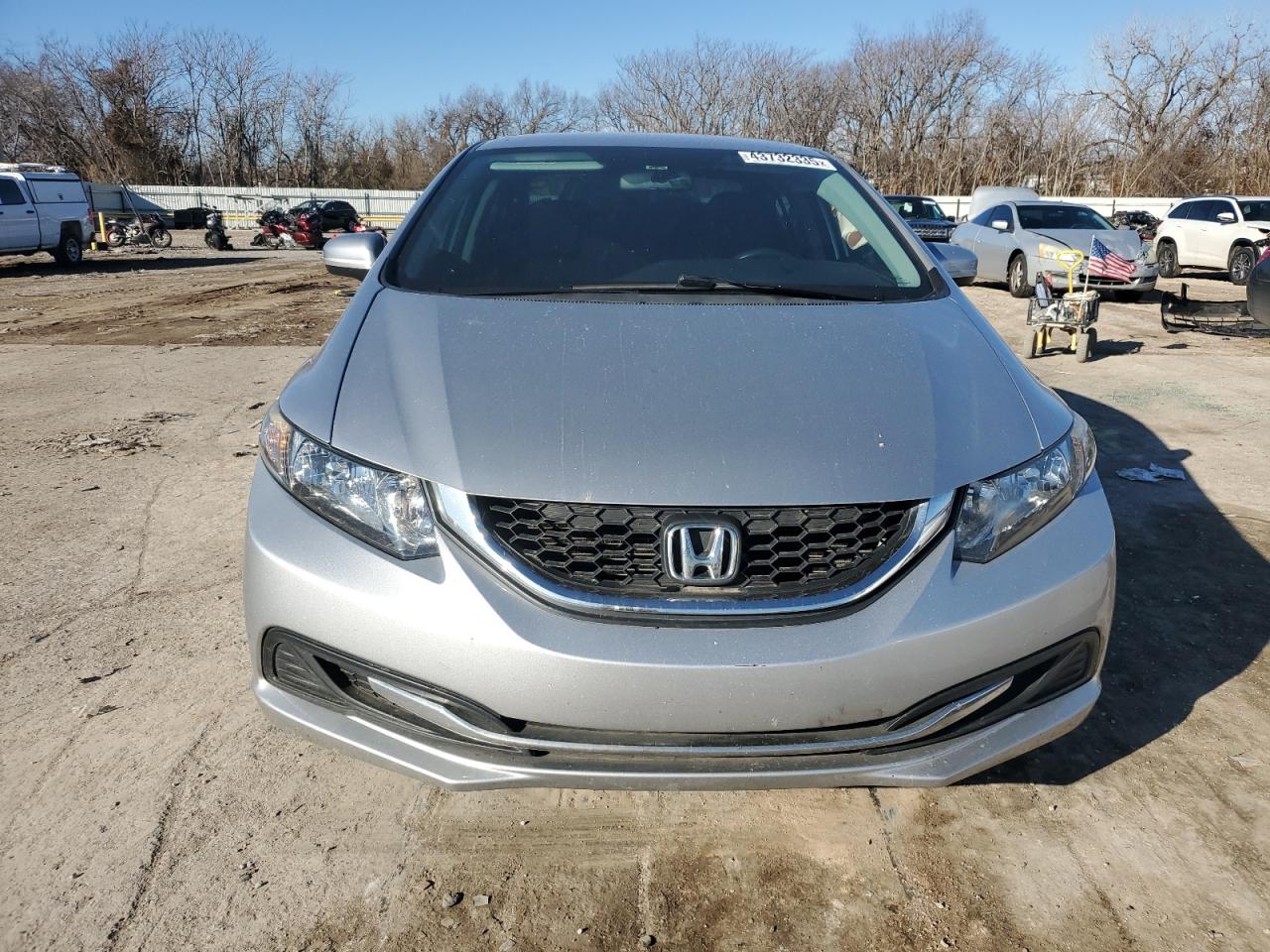 2014 Honda Civic VIN 19XFB2F53EE027095 Copart auction photo, rear end / minor dent/scratches damage thumbnail 5