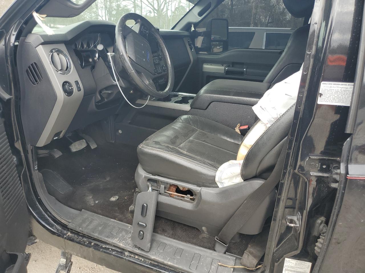 2014 Ford F350 VIN 1FT8W3DT8EEA51683 Copart auction photo, side damage thumbnail 7