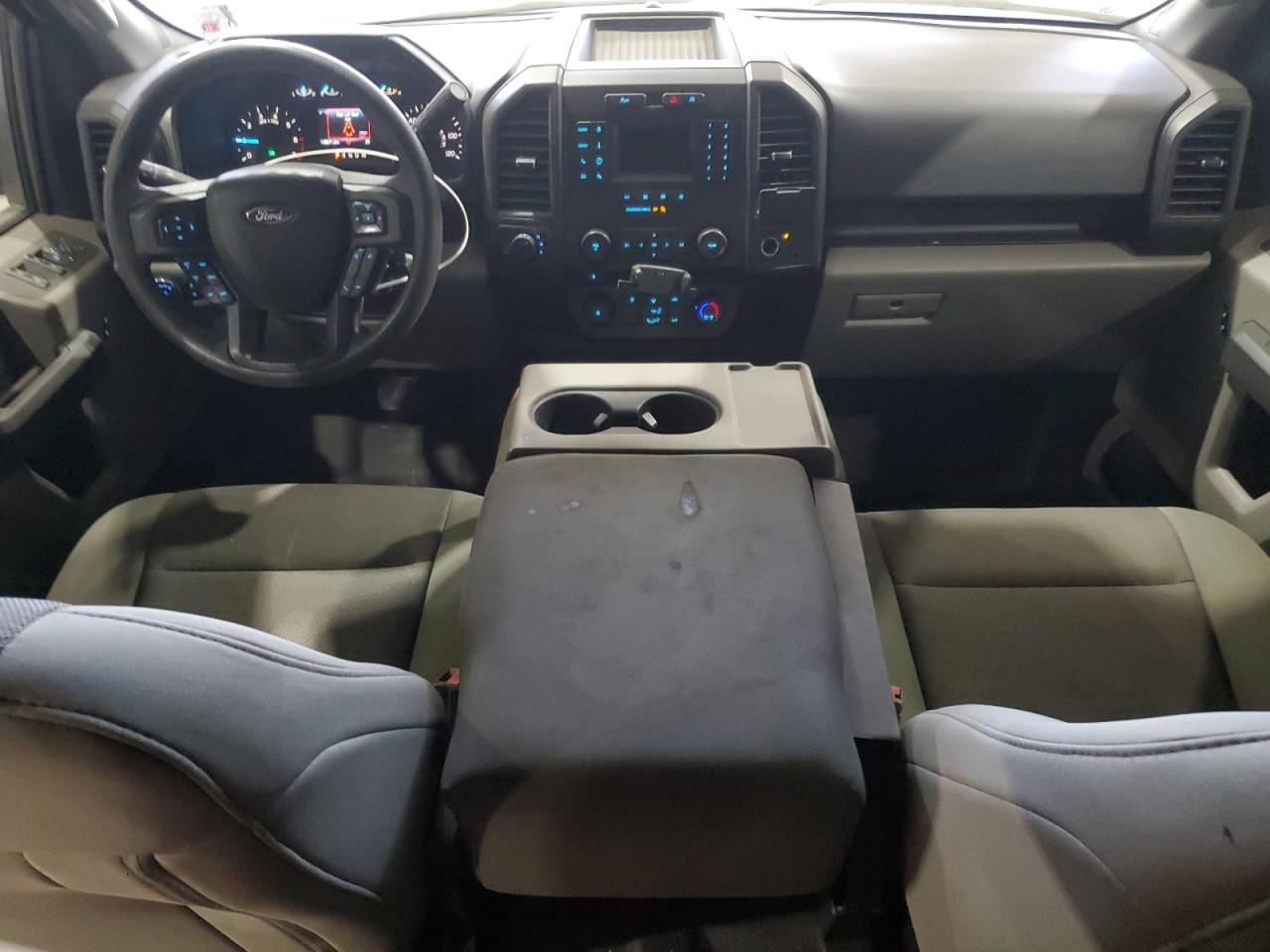 2018 Ford F-150 VIN 1FTEW1E57JKE93843 Copart auction photo, front end / side damage thumbnail 8