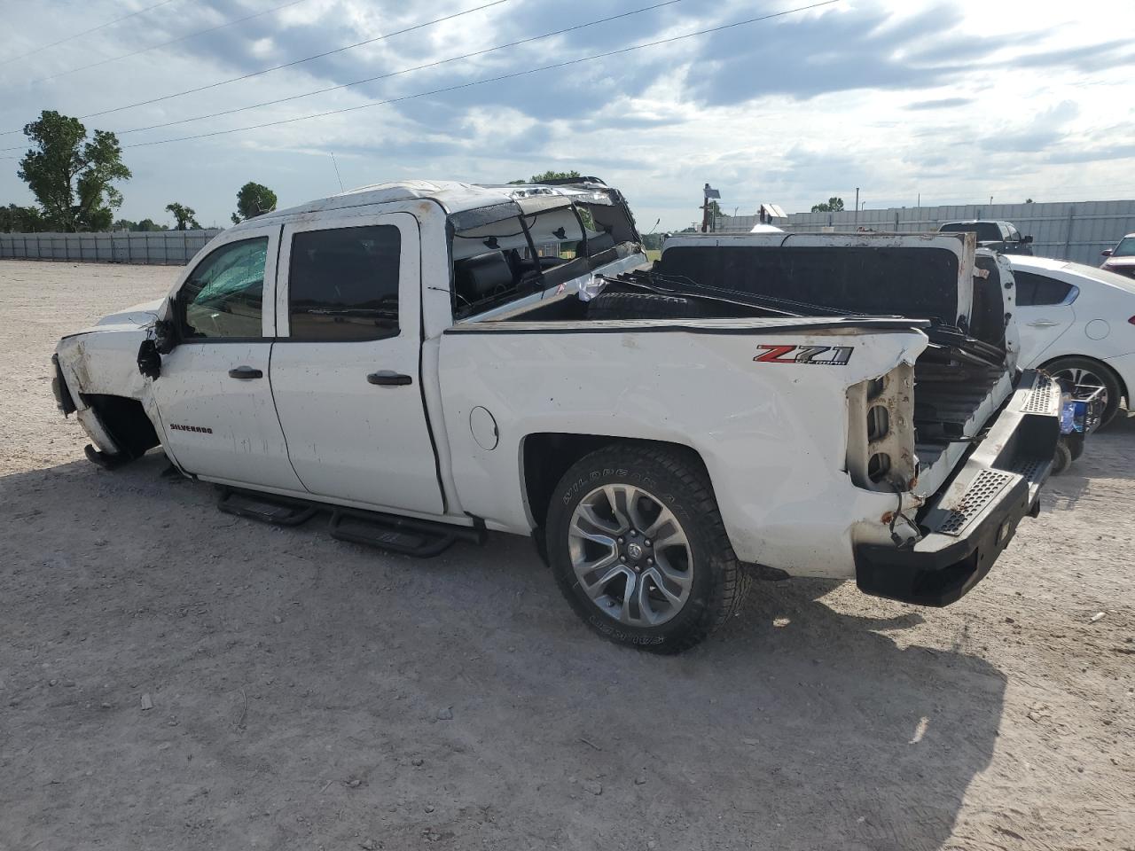 2018 Chevrolet Silverado VIN 3GCUKSEC8JG547573 Copart auction photo, all over damage thumbnail 2