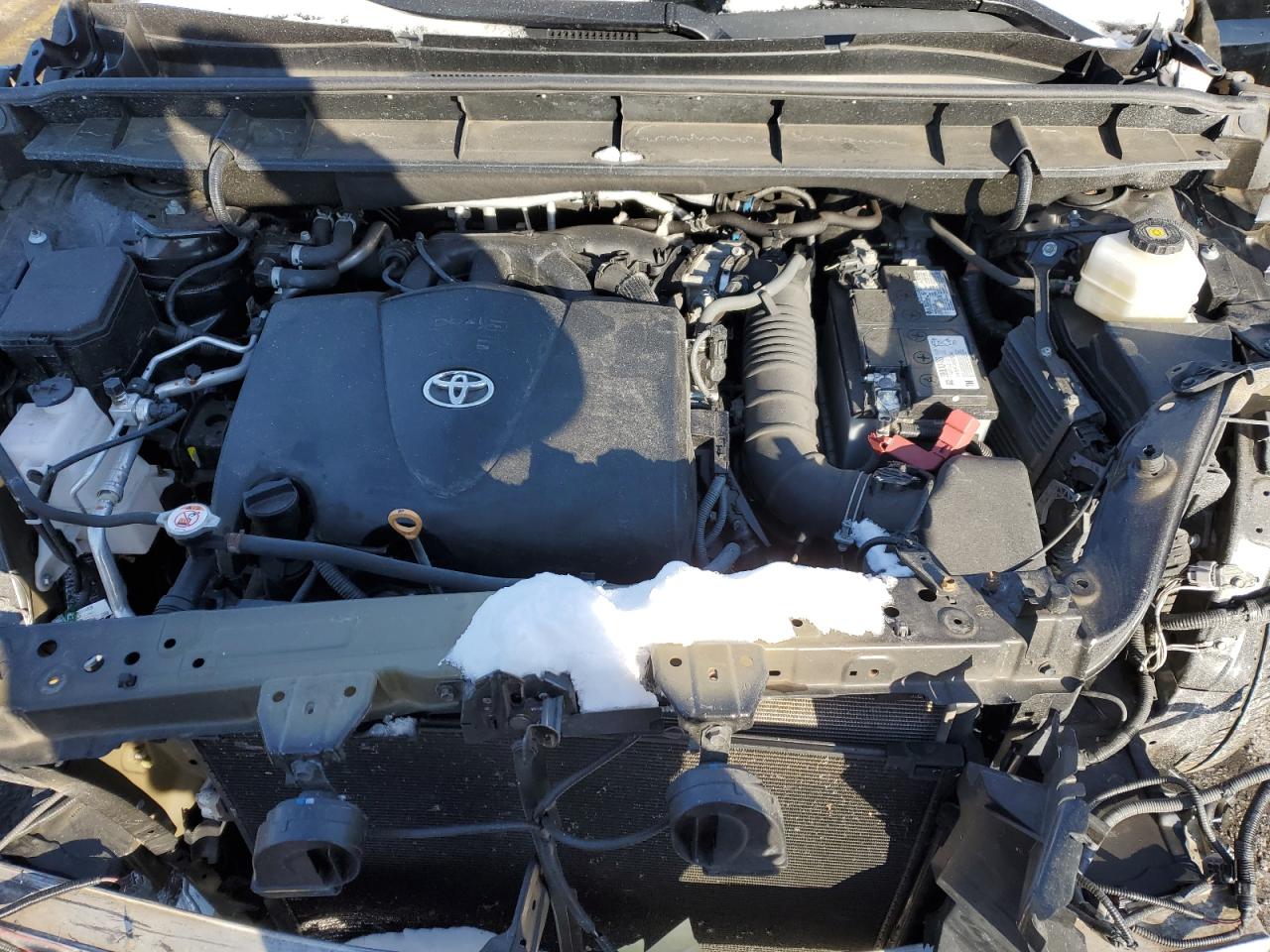2020 Toyota Highlander VIN 5TDBZRBH6LS036346 Copart auction photo, front end / side damage thumbnail 12