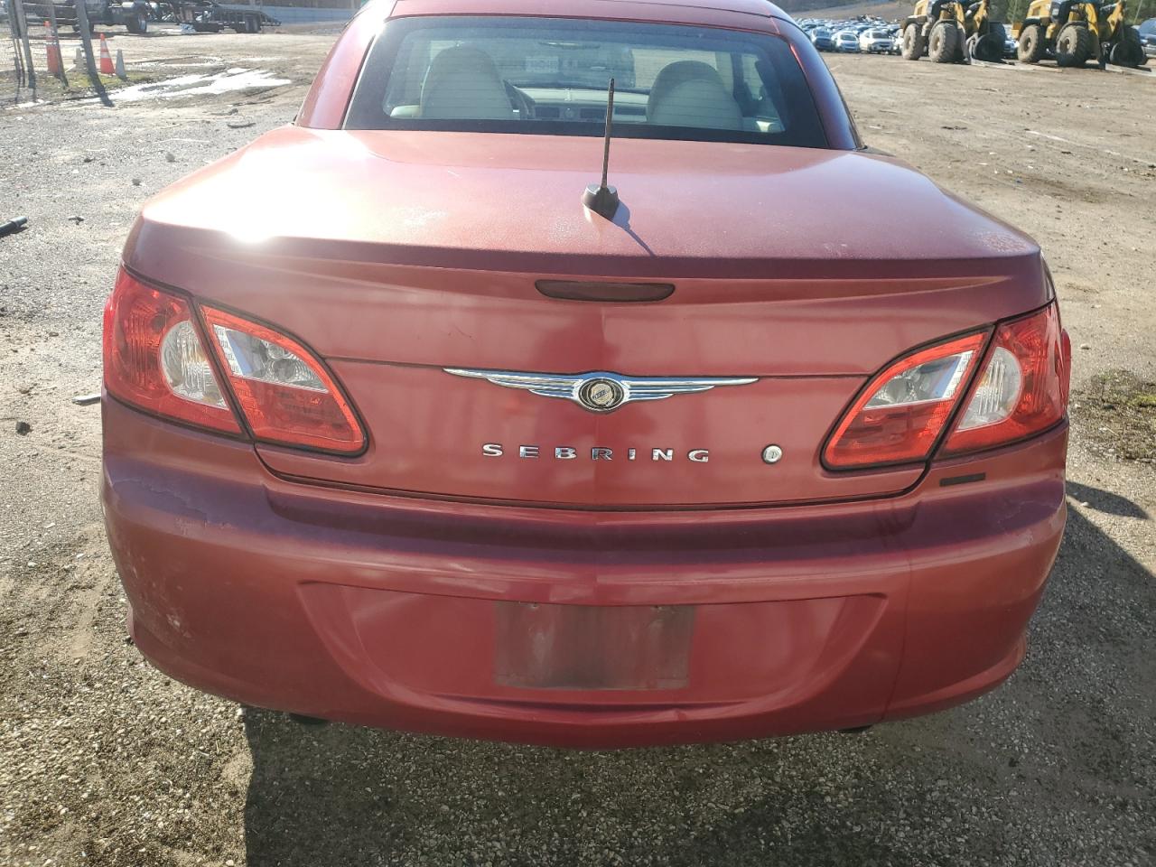 2008 Chrysler Sebring VIN 1C3LC65M78N113630 Copart auction photo, front end damage thumbnail 6