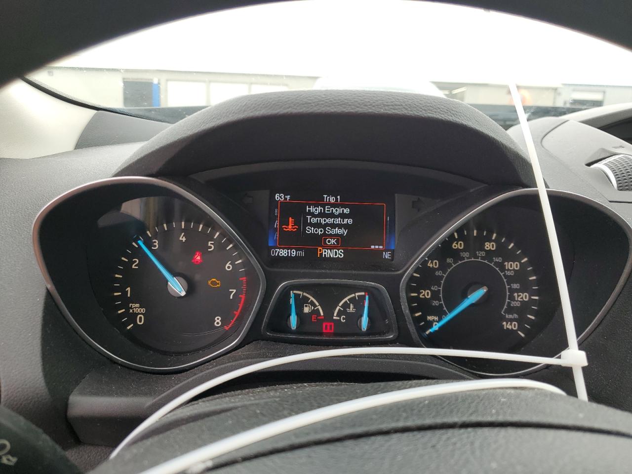 2017 Ford Escape VIN 1FMCU9GD4HUA90333 Copart auction photo, front end / mechanical damage thumbnail 9