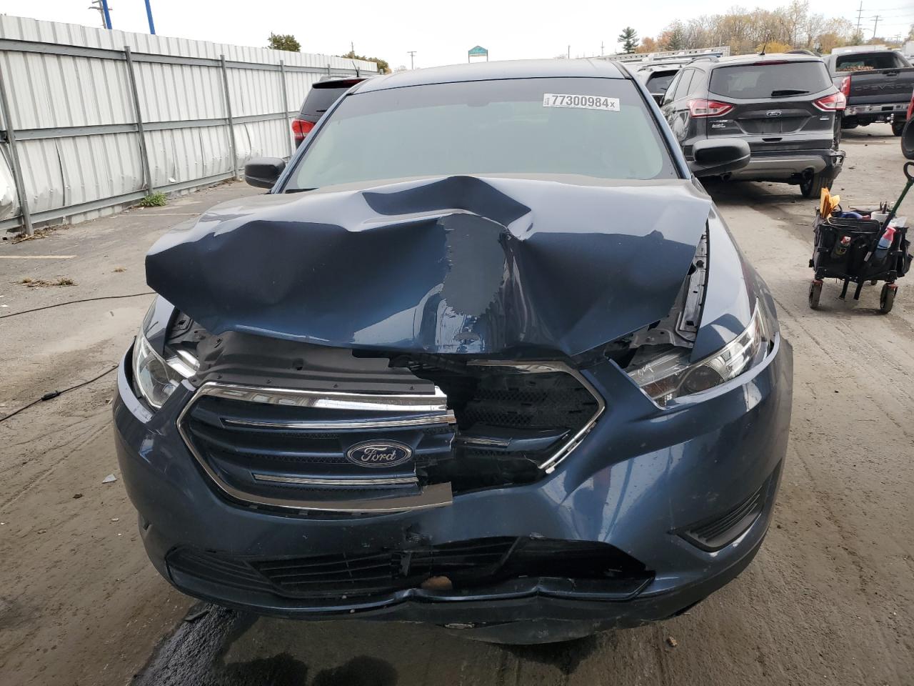 2019 Ford Taurus VIN 1FAHP2D86KG100730 Copart auction photo, front end / rear end damage thumbnail 5
