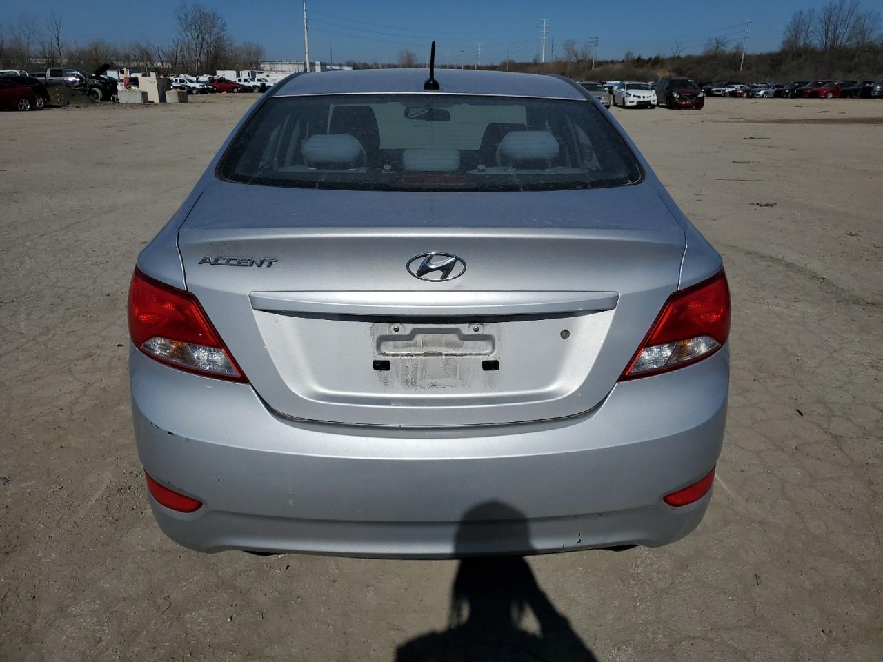 2016 Hyundai Accent VIN KMHCT4AE5GU118453 Copart auction photo, mechanical damage thumbnail 6
