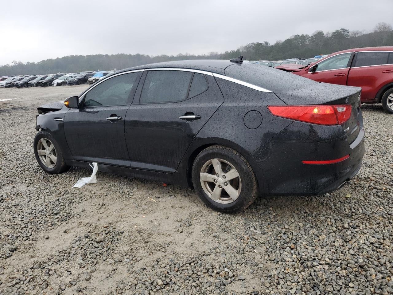 2015 KIA Optima VIN KNAGM4A78F5659300 Copart auction photo, front end damage thumbnail 2