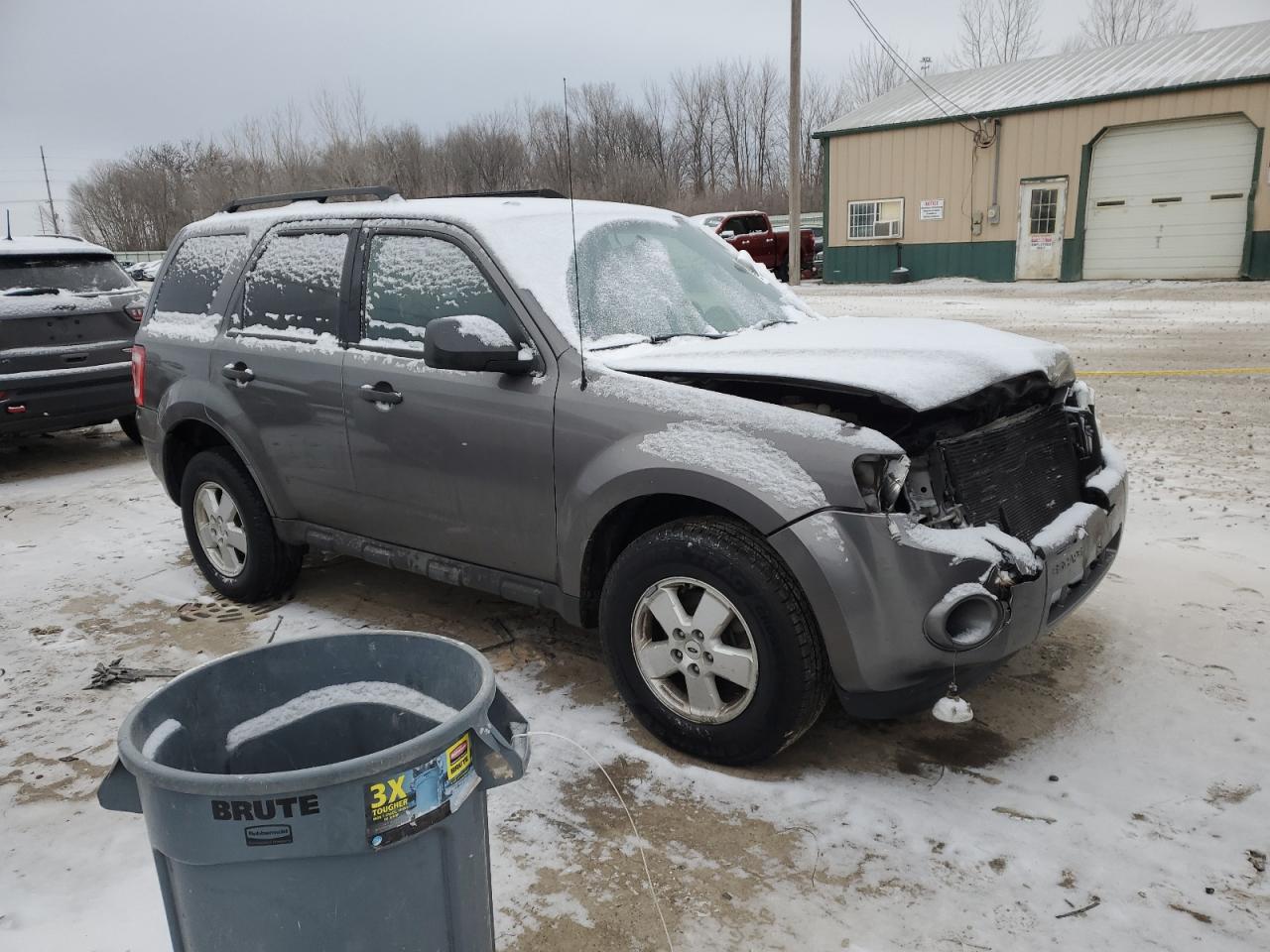 2012 Ford Escape VIN 1FMCU9D76CKA82155 Copart auction photo, front end damage thumbnail 4