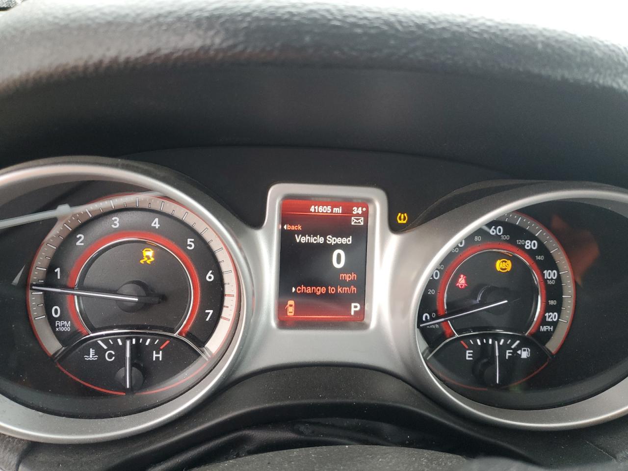 2015 Dodge Journey VIN 3C4PDCAB6FT649656 Copart auction photo, rear end damage thumbnail 9