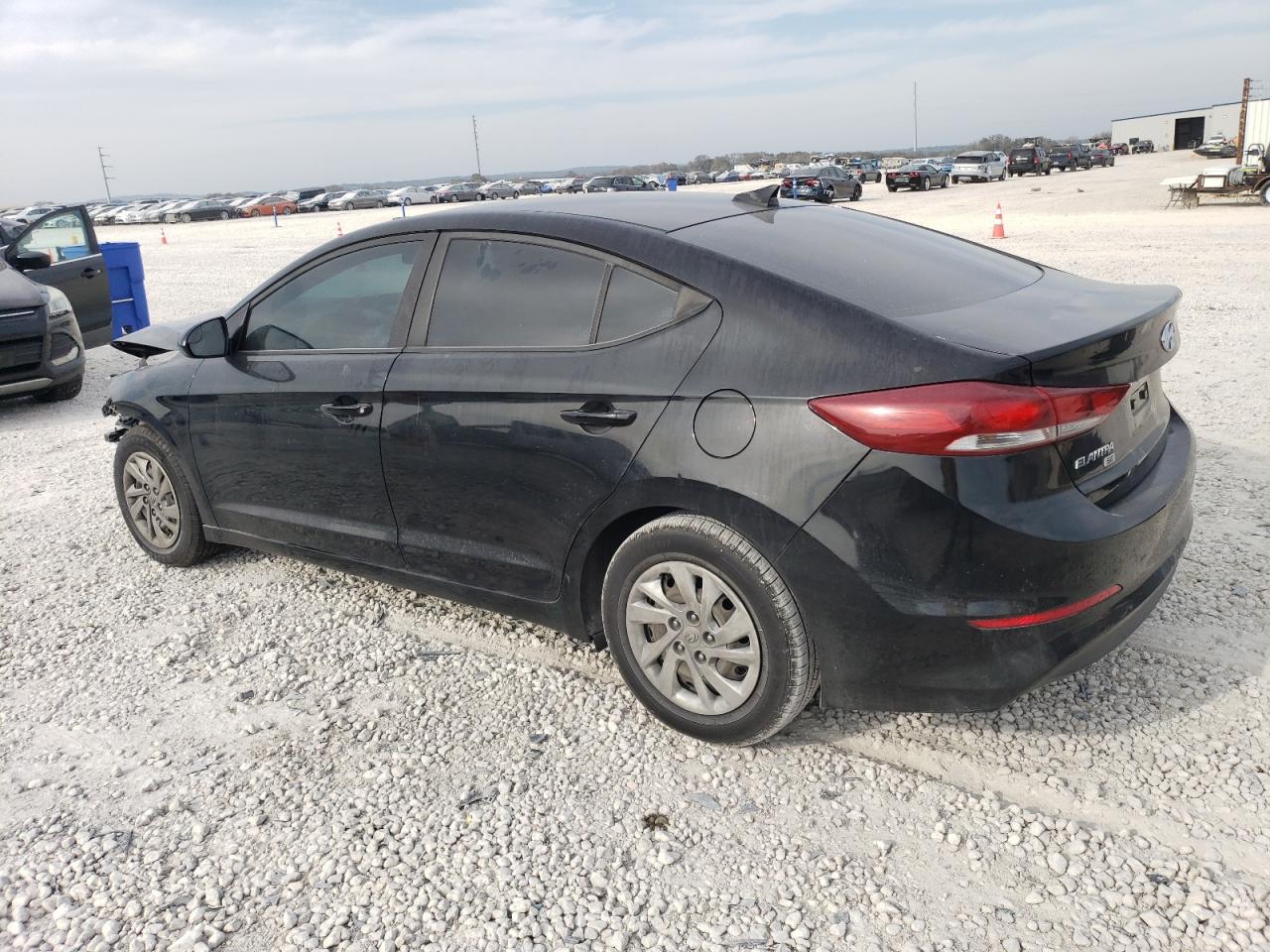 2017 Hyundai Elantra VIN KMHD74LF7HU084659 Copart auction photo, front end damage thumbnail 2