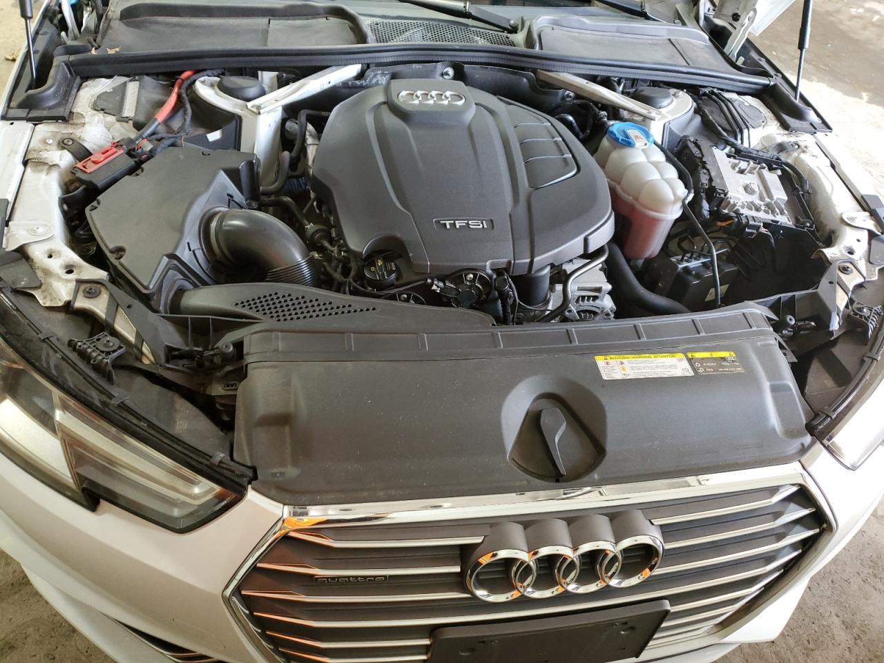 2018 Audi A4 VIN WAUDNAF40JA043331 Copart auction photo, rear end damage thumbnail 11