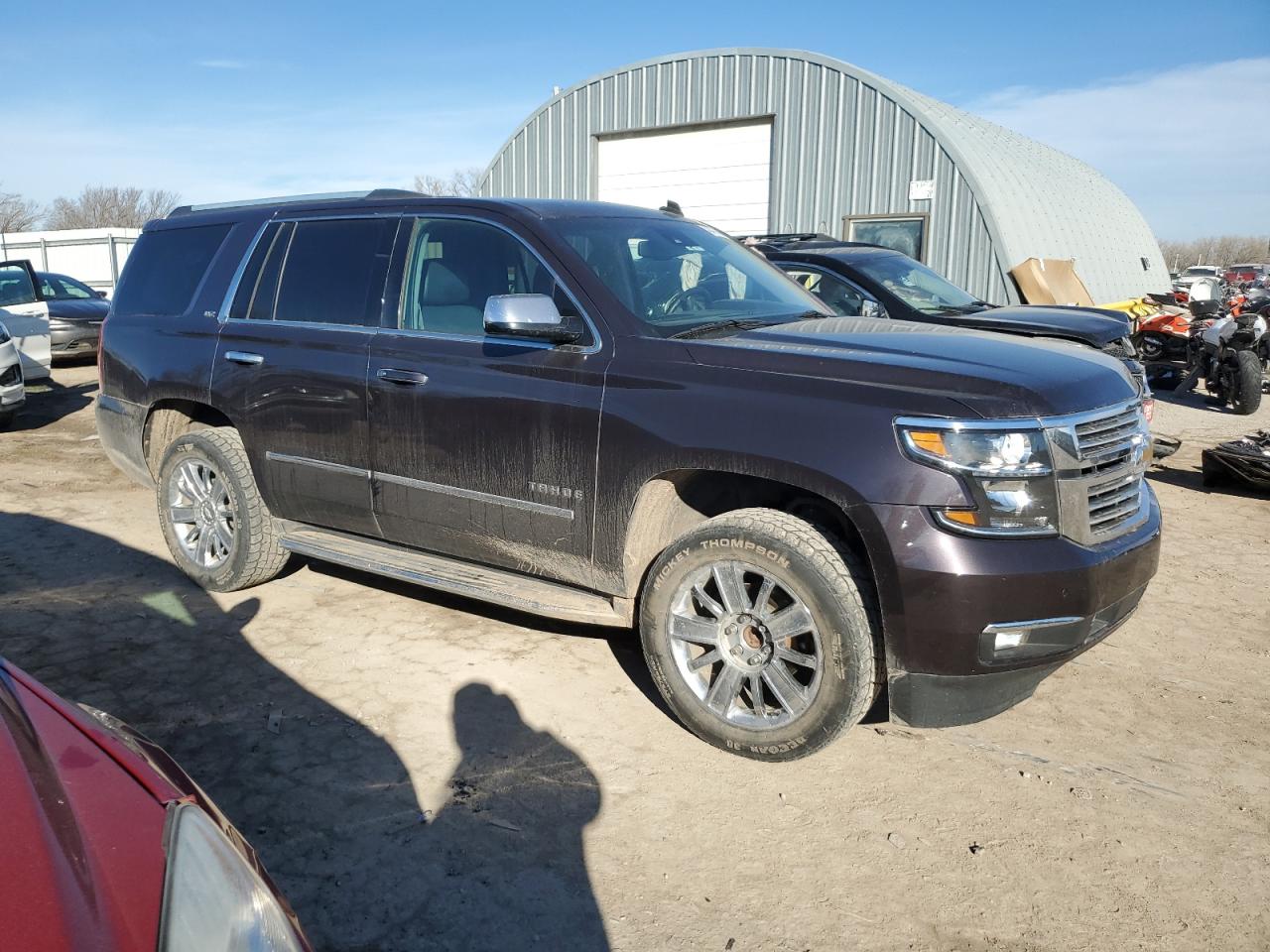 2015 Chevrolet Tahoe VIN 1GNSCCKC8FR105759 Copart auction photo, rear end damage thumbnail 4