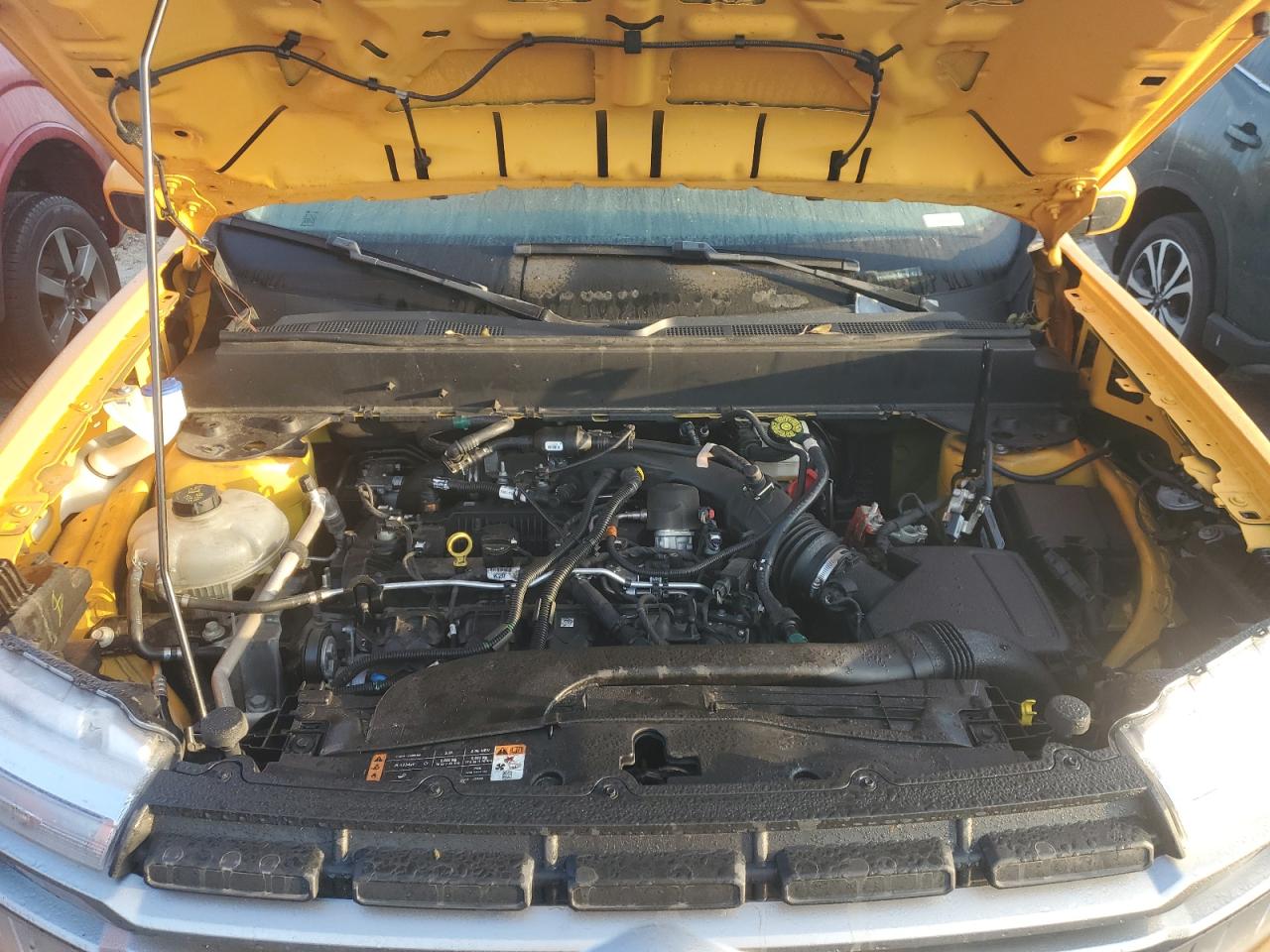2022 Ford Maverick VIN 3FTTW8E95NRA61286 Copart auction photo, water/flood damage thumbnail 11