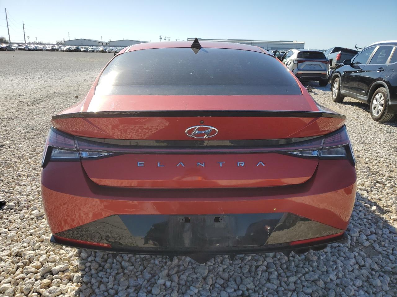 2022 Hyundai Elantra VIN KMHLR4AFXNU225034 Copart auction photo, front end damage thumbnail 6