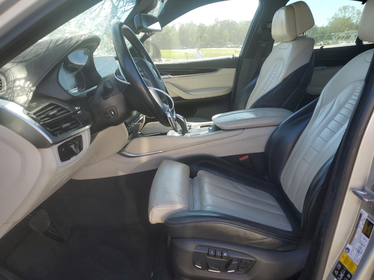 2017 BMW X6 VIN 5UXKU2C32H0U28936 Copart auction photo, all over damage thumbnail 7